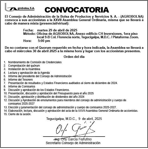 Convocatoria